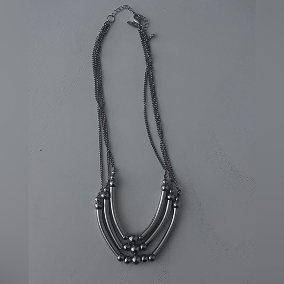 Chico's Jewelry - 3/20$ Silver Beaded Necklace